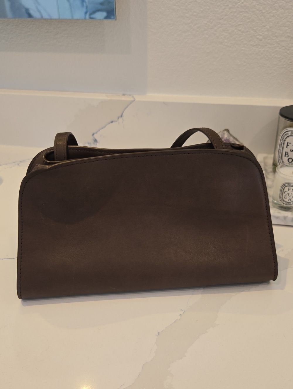 The Row Peggy Clutch, IYKYK Quiet Lux, GUC, Authentic, Sophisticated Style - Picture 3 of 10
